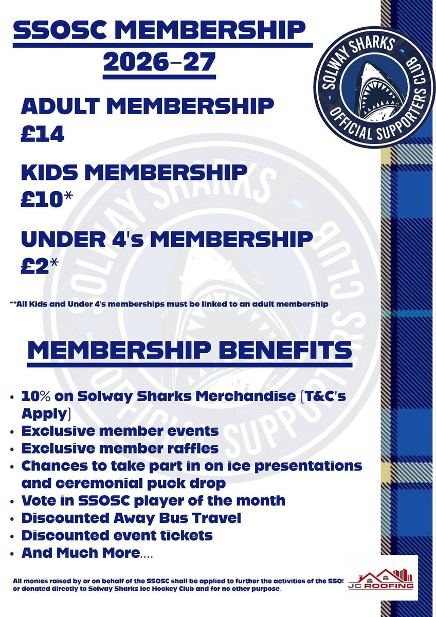 Solway Sharks Ice Hockey Club tweet media