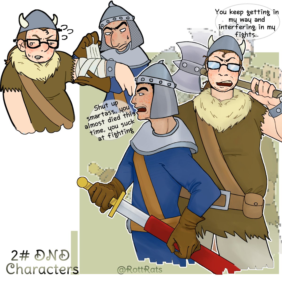 ||#LeNunzioWeek|| "Personajes de DND"

Este no me gusta mucho, pero hay q cumplir