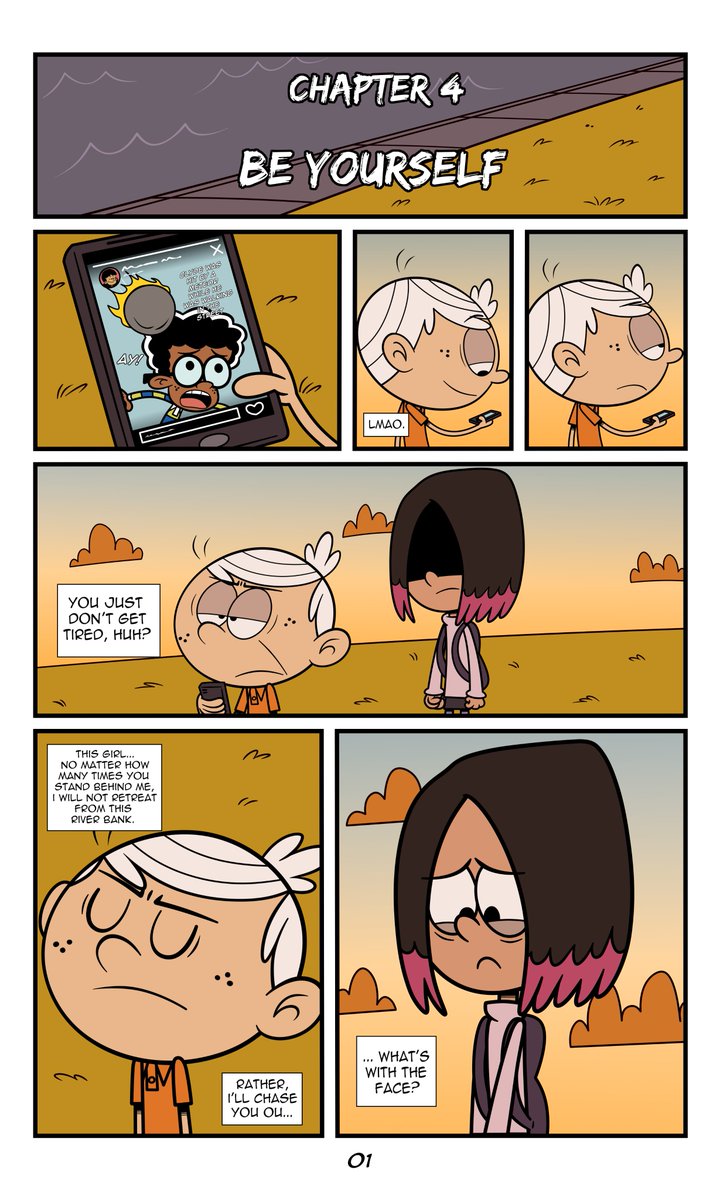 Taki8hiro's tweet image. Literary Girl K Chapter 4: "Be Yourself" 

(1-3)

#TheLoudHouse #LoudHouse #TLH #LincolnLoud
