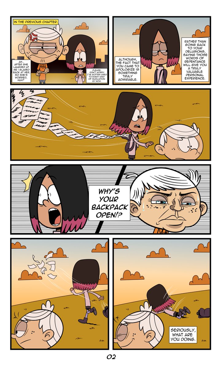 Taki8hiro's tweet image. Literary Girl K Chapter 4: "Be Yourself" 

(1-3)

#TheLoudHouse #LoudHouse #TLH #LincolnLoud