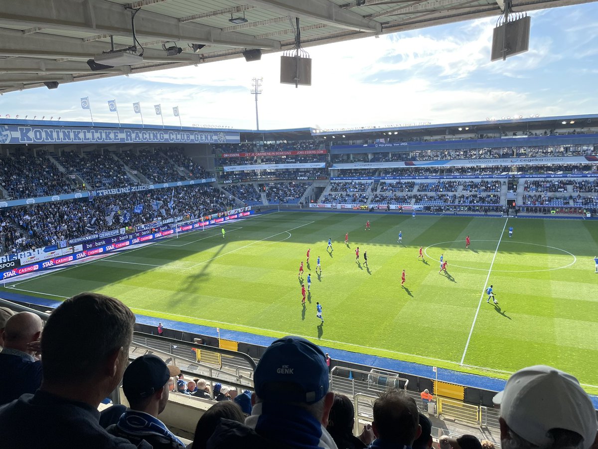 groundhoppermol's tweet photo. Naar Genk - Standard geweest, matige wedstrijd waarin Genk in de slotfase de winst nog uit handen geeft https://t.co/F5TOxc299R