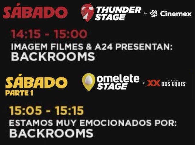 Backrooms Movie Updates tweet media