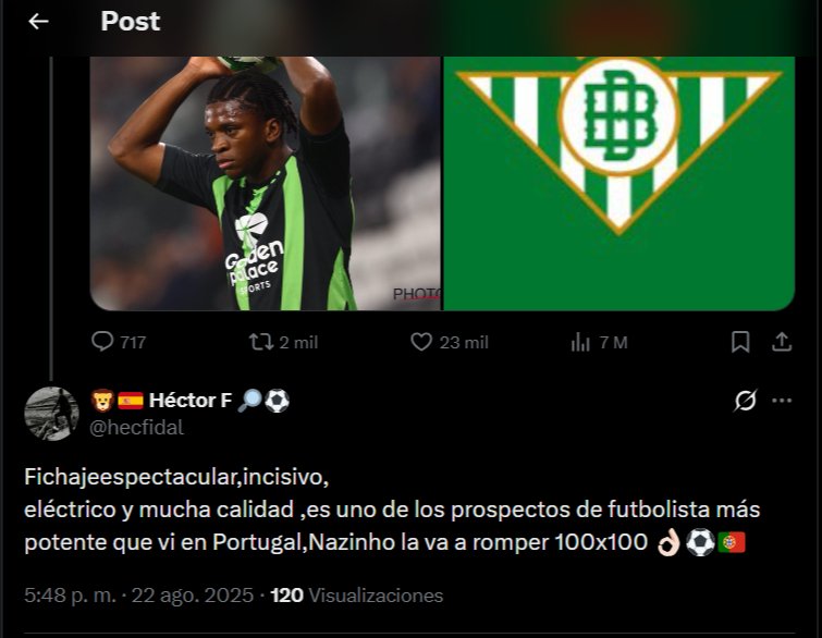 🦁🇪🇸 Héctor MF 🔎⚽ tweet media