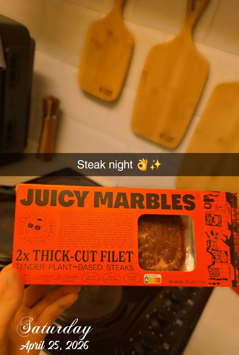 TurdFurgesonn's tweet image. Steak night incoming 😋 

#PlantBased