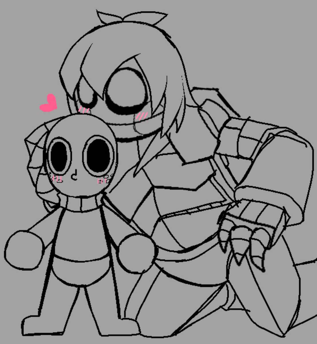 Doodled this on my phone with my finger lol
Remind me never to do that again