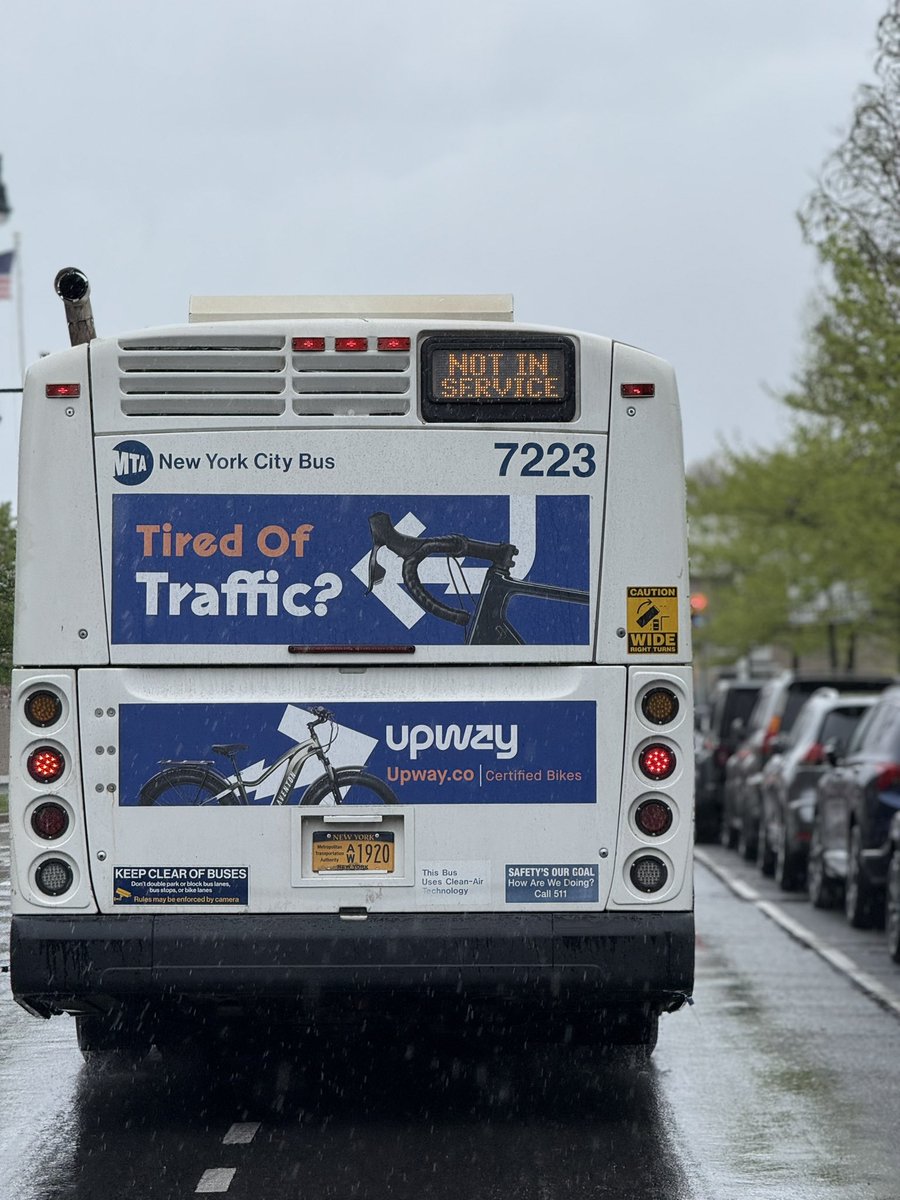 Bus ads are slept on 💤