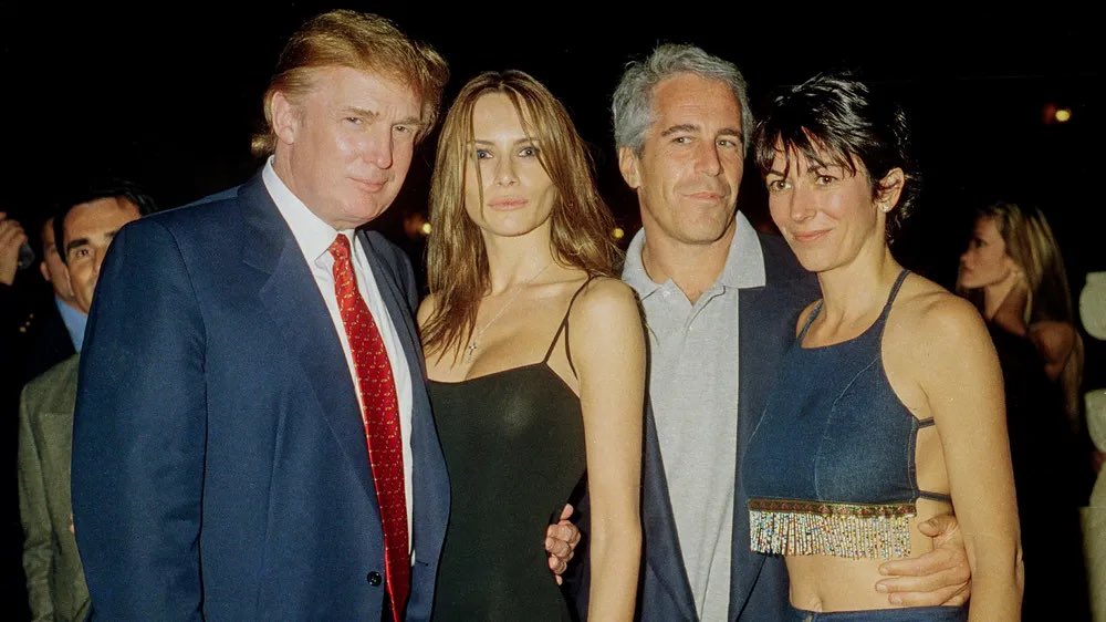 PierreHola's tweet image. Why didn’t President Trump attend the one year remembering ceremony for Virginia Roberts Giuffre’s death taking place in Washington DC?

Maybe he celebrated instead…

#cnn #bbc #nbc