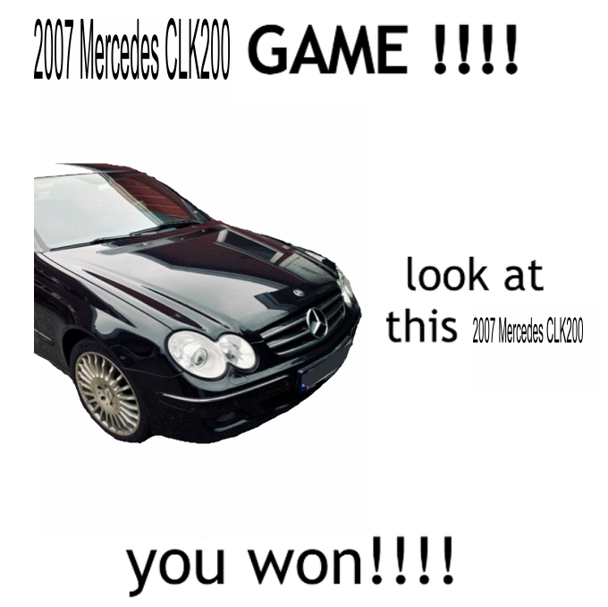 2007 Mercedes CLK200 tweet media