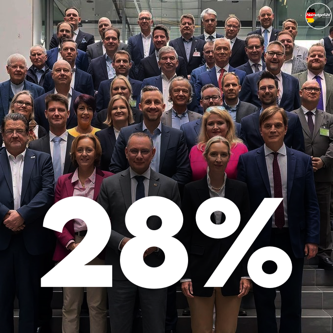 Die Rettung Deutschlands. 🇩🇪
#28Prozent