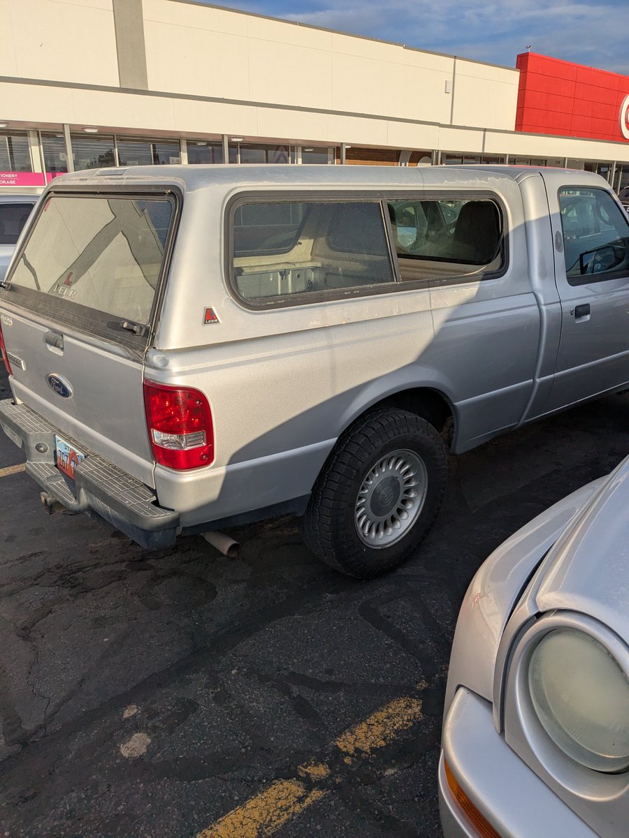 This Ford Ranger with Mercury wheels