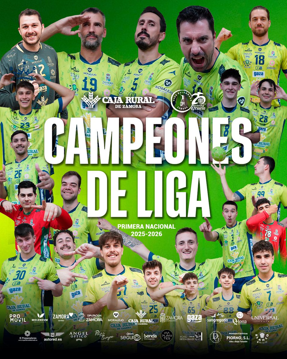 BalonmanoZamora's tweet photo. 🏆SOMOS CAMPEONEEEEEEEEES🏆 https://t.co/kpRg4cyfXg