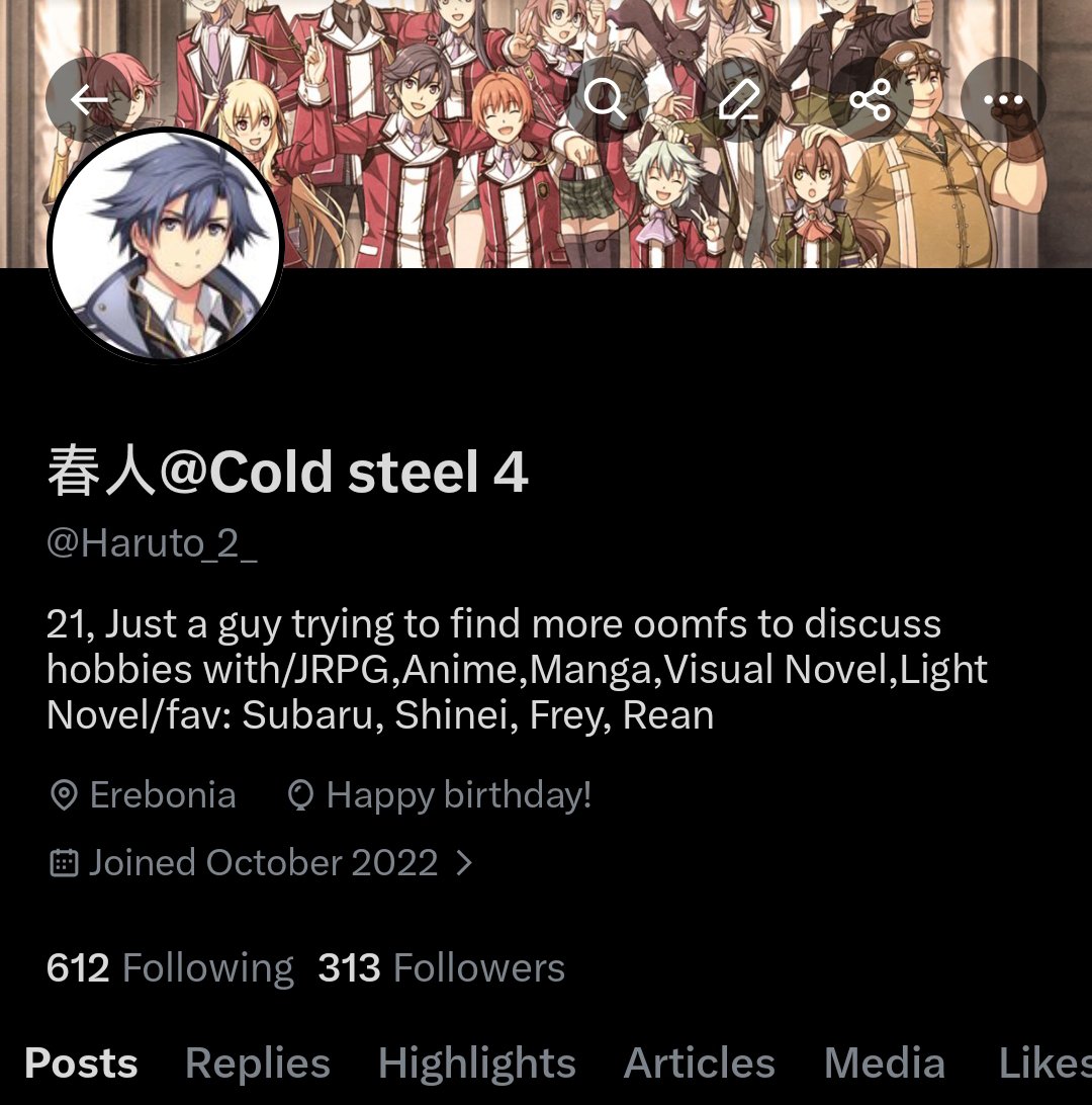春人@Cold steel 4 tweet media