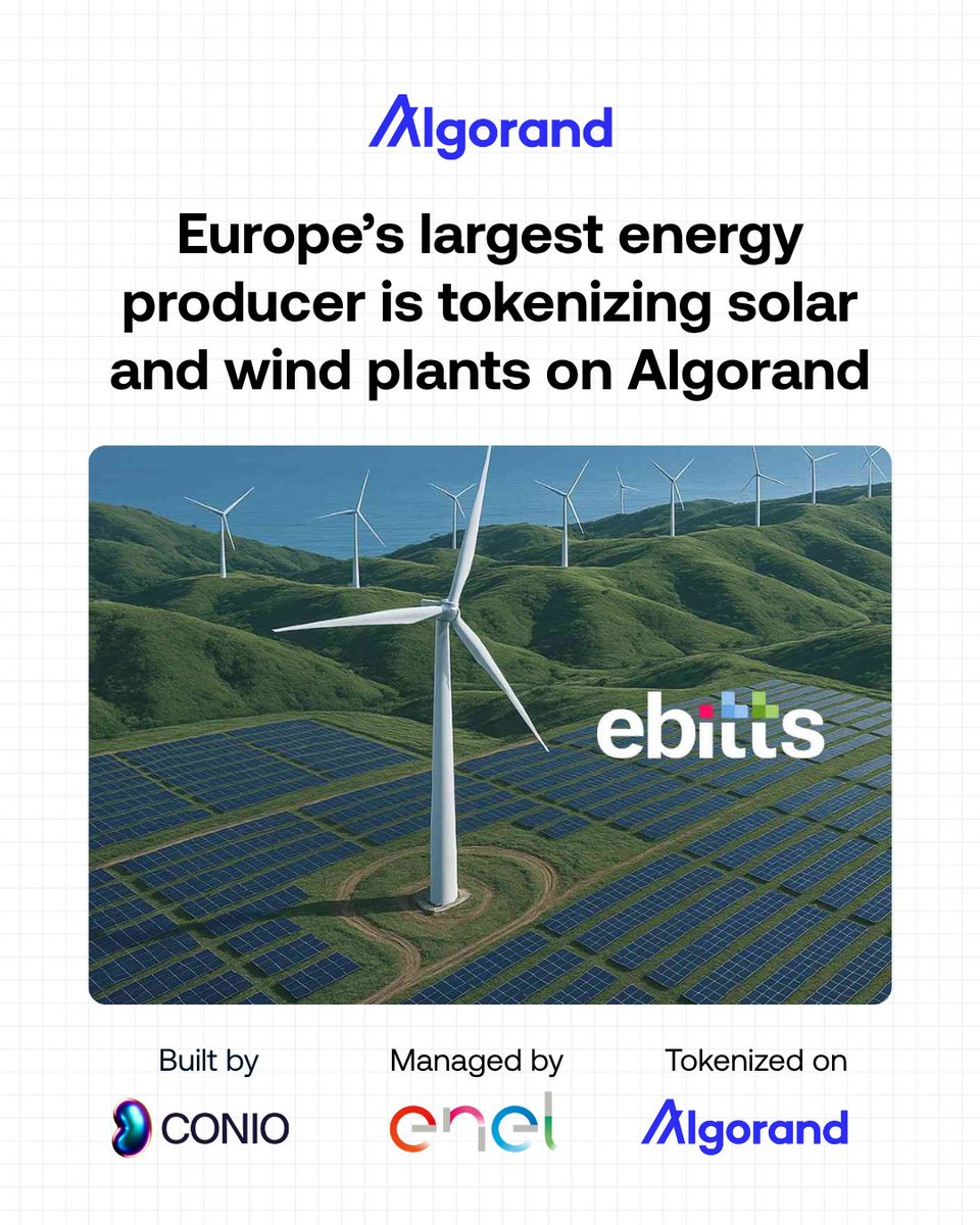 Algorand Foundation tweet media