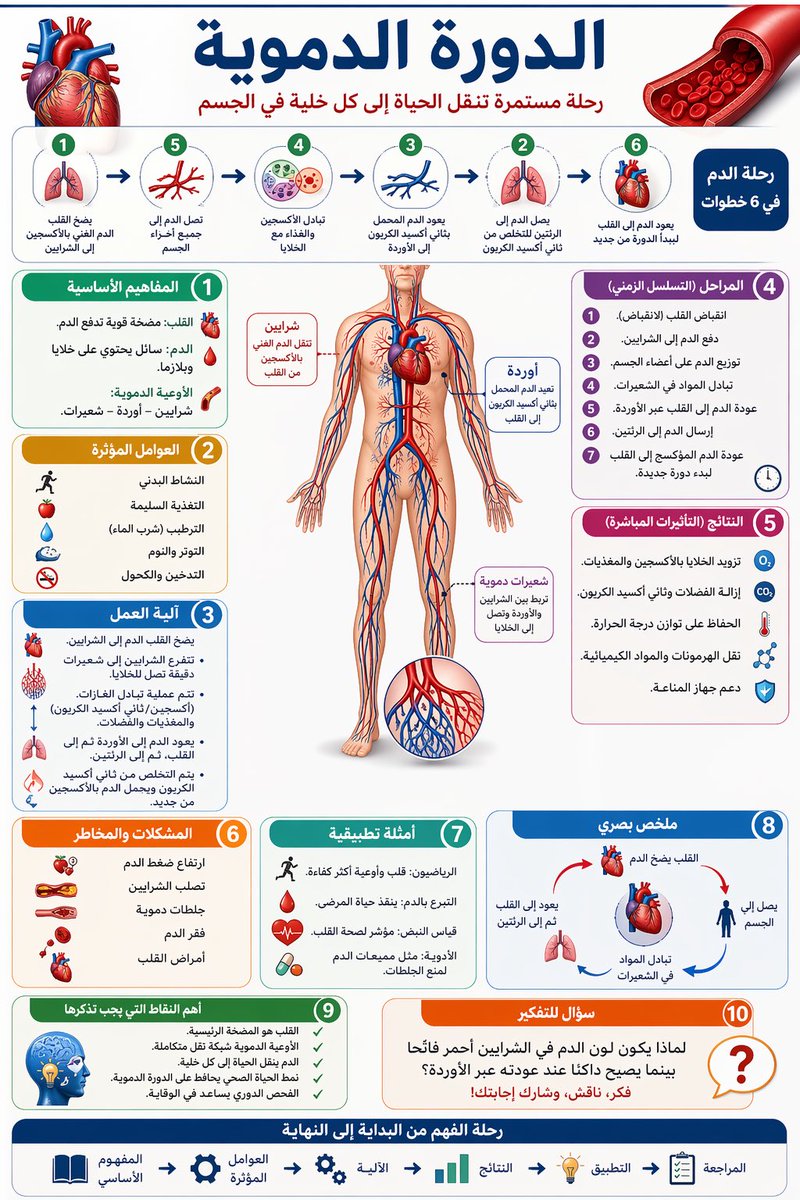 SULTAN__22__'s tweet image. سلسلة #البرومبتات العلمية

🔴 #برومبت 🔴 شرح الدروس المدرسية 

اكتب اي درس في بالك من اي مادة وانتظر النتيجة
ممتاز جداً جداً على #Gpt 2.0 
زين على #Gemini 

#البرومبت #prompt

👇🏼👇🏼👇🏼👇🏼

 أنشئ إنفوجرافيكًا تعليميًا شاملًا حول موضوع: 

🔺"أكتب الموضوع هنا "🔺

يجب أن يكون التصميم