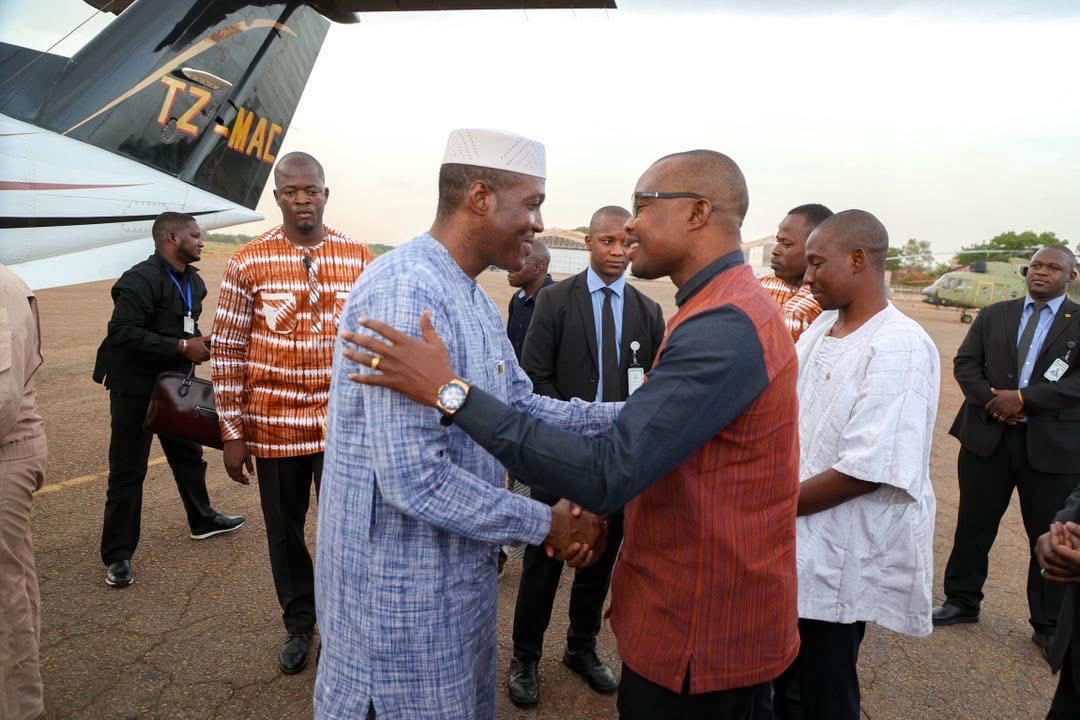 fabsenbln's tweet image. #BurkinaFaso🇧🇫 - President Traore met #Niger🇳🇪 PM Zeine, #Mali🇲🇱 PM Maiga and 🇧🇫PM Ouédraogo for the 22nd edition of the culture event „Semaine nationale de la culture (SNC)“ in Bobo-Dioulasso today.