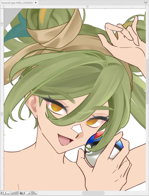 ground type! miku!!! wip!