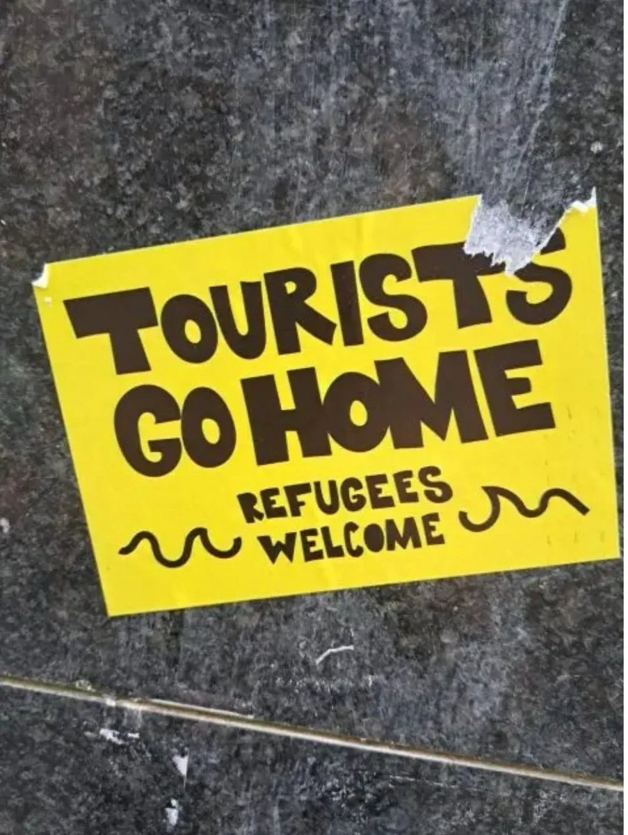 📌Οι απελπισμένοι αριστεριστές, με πρώτο το δήμαρχο Δούκα, που ξέρουν ότι τα πρωτογενή πλεονάσματα προέρχονται κυρίως από τον τουρισμό, ξεκίνησαν το σαμποτάζ!
📌Οι επιχειρηματίες και οι εργαζόμενοι του τουρισμού, έχουν το λόγο!