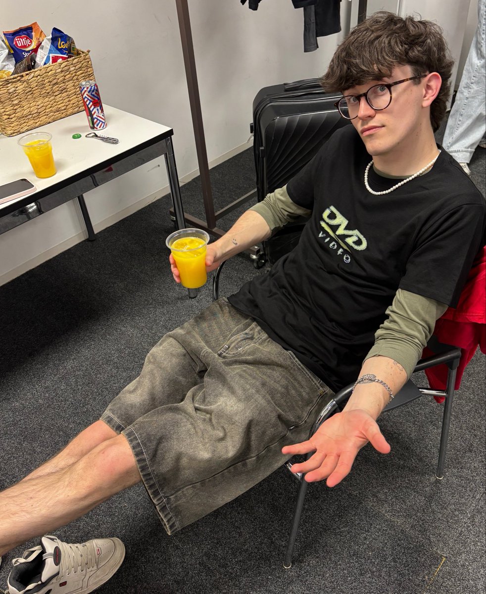 set us some challenges to do on stage