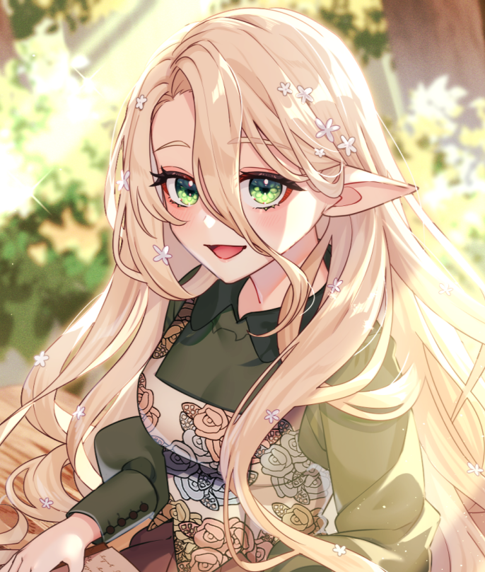 GoldenRoseVT's tweet photo. VTuber vs your element! 

I'm not one much for the cold, but I'll take it 💚 can I bloodbend you a lil'? https://t.co/3SqD8l0JM1