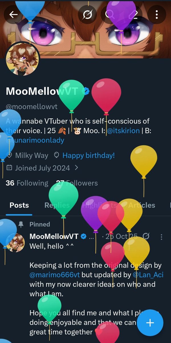 moomellowvt's tweet photo. Balloon day 🎈 https://t.co/FnZ3oa882t