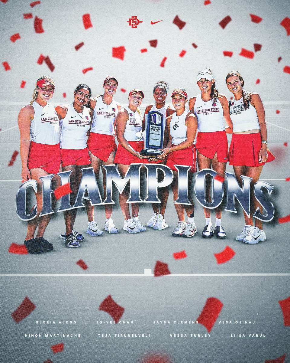 San Diego State Women’s Tennis tweet media