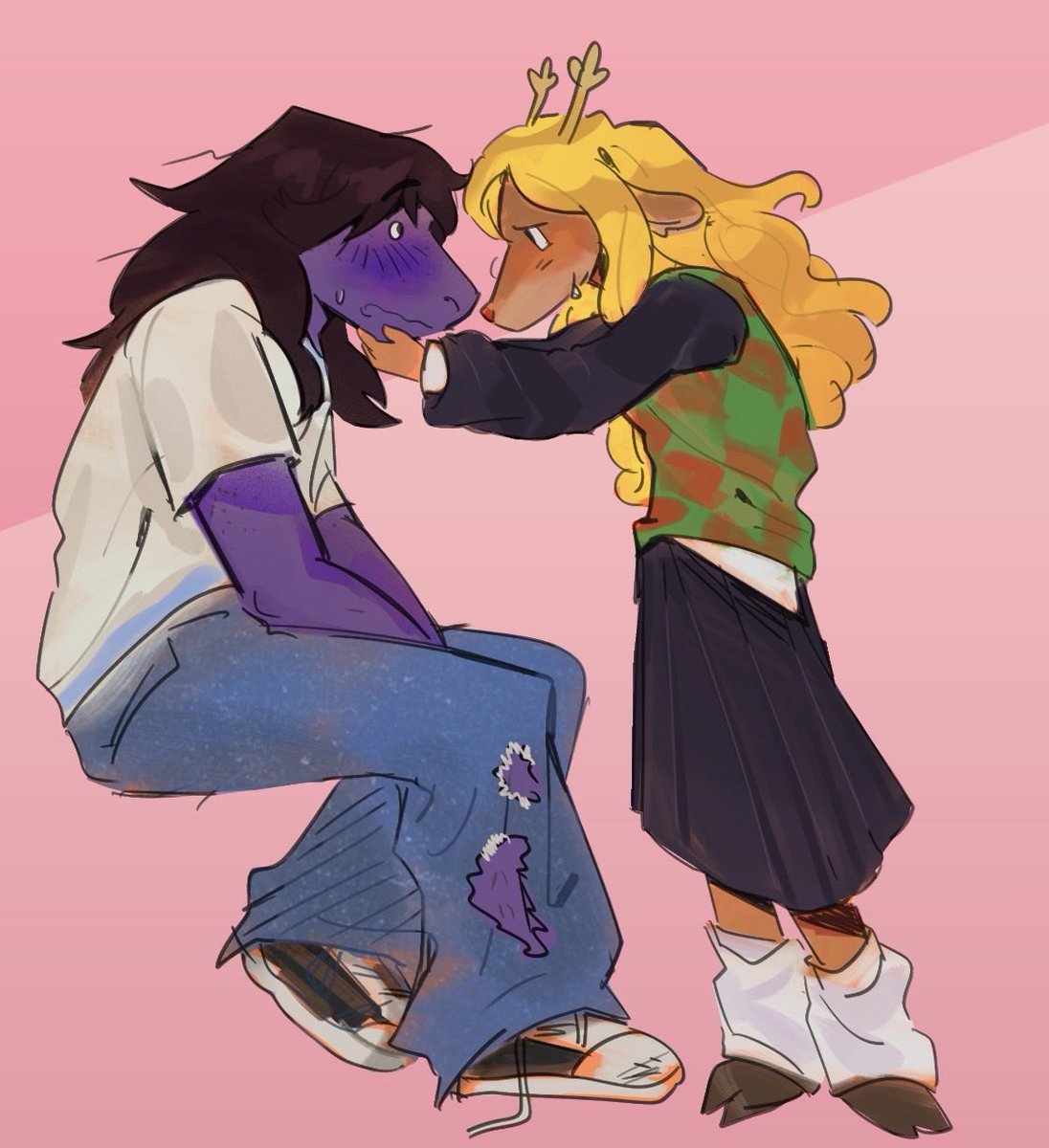 agletss9's tweet image. 123 I want yuri
#suselle #deltarune