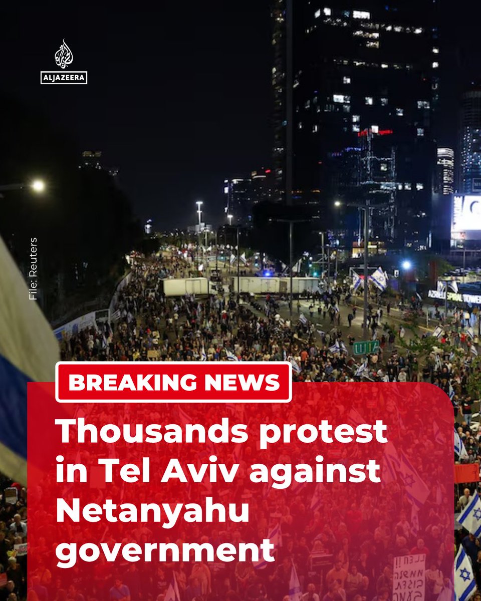 Al Jazeera Breaking News tweet media