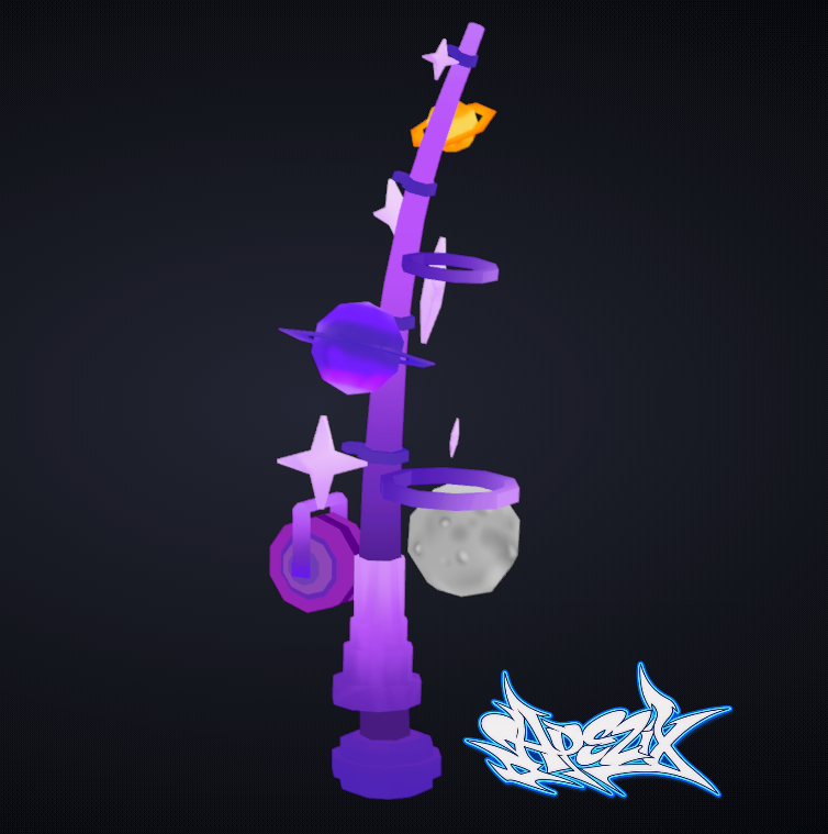 ApezixY's tweet image. galaxy themed fishing rod 🪐🪝
⏳time: 20 minutes
dc contact: apezix

#robloxdev #roblox #robloxart