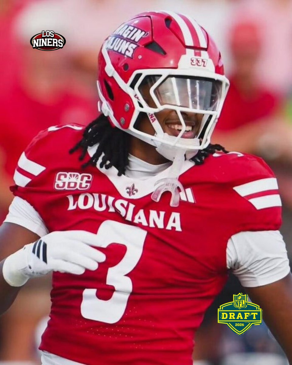 Los_Niners's tweet photo. Pick 154 del #NFLDraft 2026, los #Niners seleccionan a Jaden Dugger - LB (Louisiana).

#49ers | #FTTB | #NFL https://t.co/bhaMdiL8iz