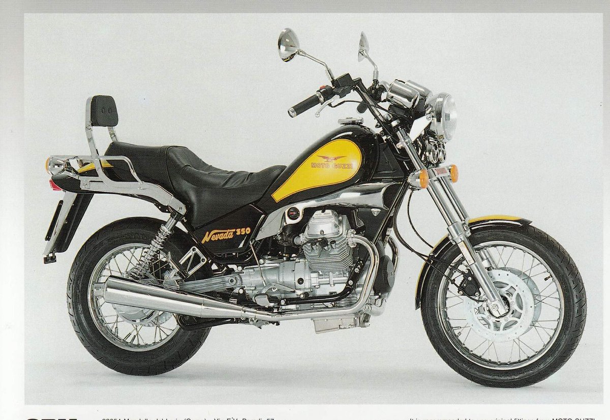 Yellow14Photog1's tweet photo. @AcbtLondon Mine was a Moto Guzzi Nevada 350 from what was Garozzo in Sidcup (now Sondel Sport). After riding my 125, hearing that lovely VTwin rumble...I was captivated!

#motoguzzi #sondelsport #bigbike #firstbike https://t.co/pbQCEv81Jj