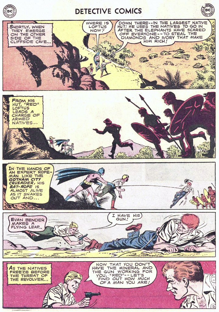 AwWarts's tweet photo. Carmine Infantino / Joe Giella 1964
Detective Comics no 333
#comcbooks https://t.co/XQcXmX4Wic