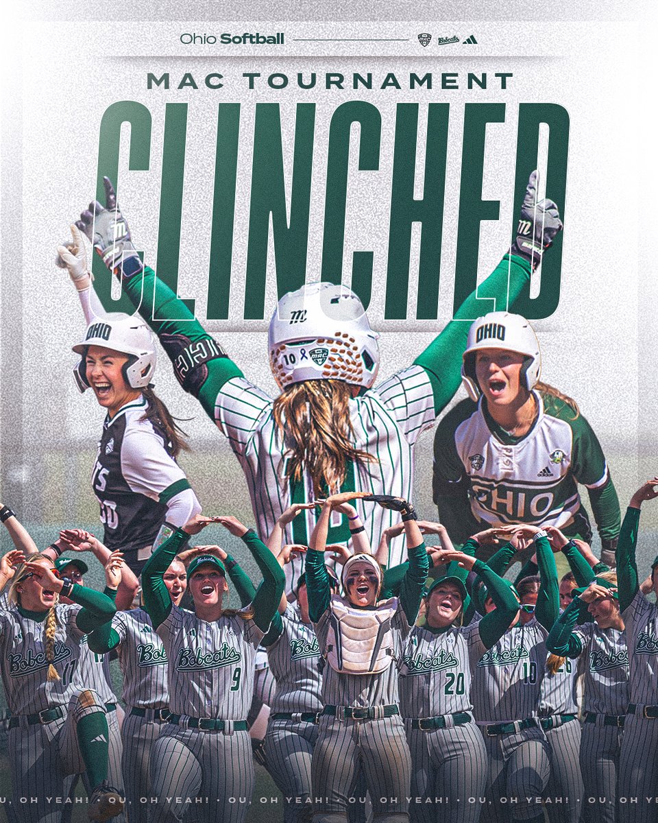 OhioBobcatSB's tweet photo. We will see you in Akron😼

#OUohyeah https://t.co/XrfSyexiZq