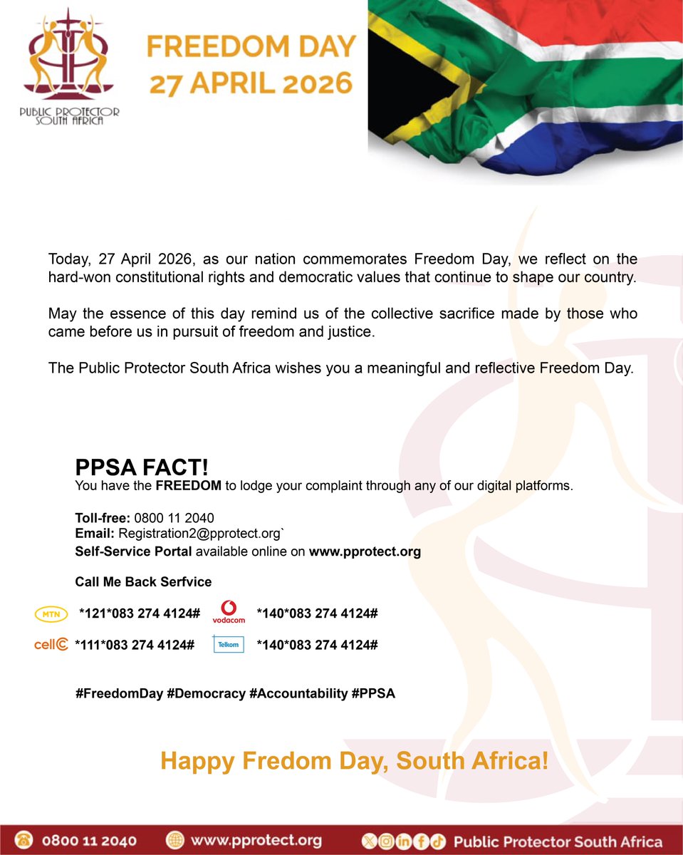 Public Protector South Africa tweet media