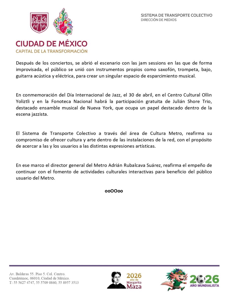 MetroCDMX tweet media