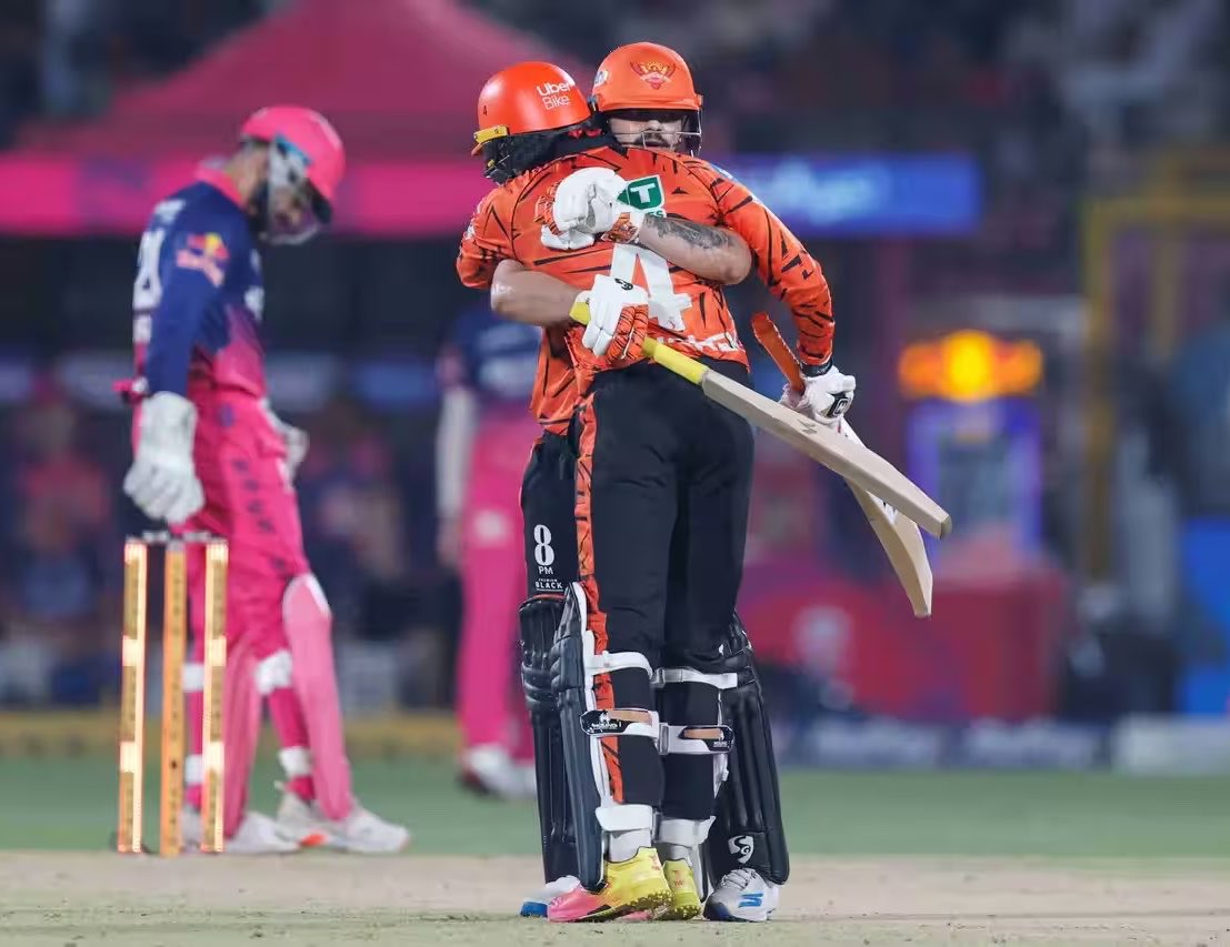 228 on the board and you still lost at “home”? 😭  
Highest score ever at Sawai Mansingh? Cute. We just made it the highest successful chase too.  🔥🥳

4 points from <a href="/rajasthanroyals/">Rajasthan Royals</a> 💪