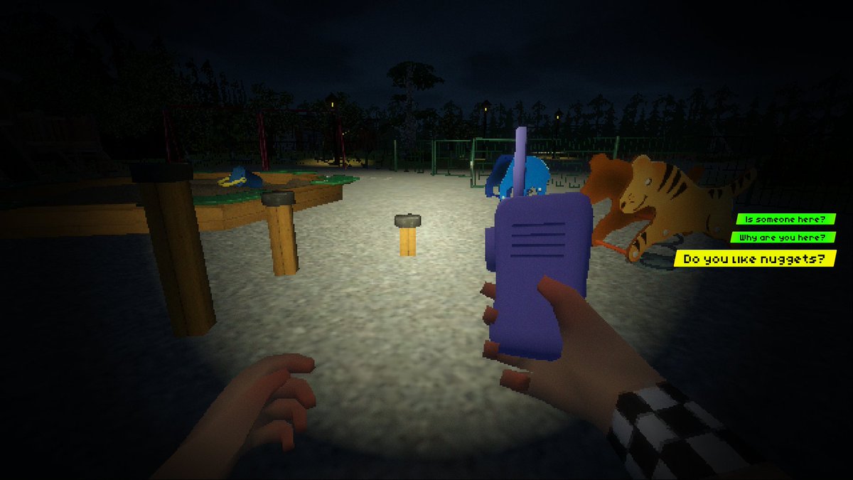 NedRichard's tweet photo. In our indie horror game Little Big Ghost Hunter, you hunt ghosts in your local park🌲

Some liminal space vibes screenshots🔻

#screenshotsaturday #indiegame #horrorgame https://t.co/0EakhrMd70