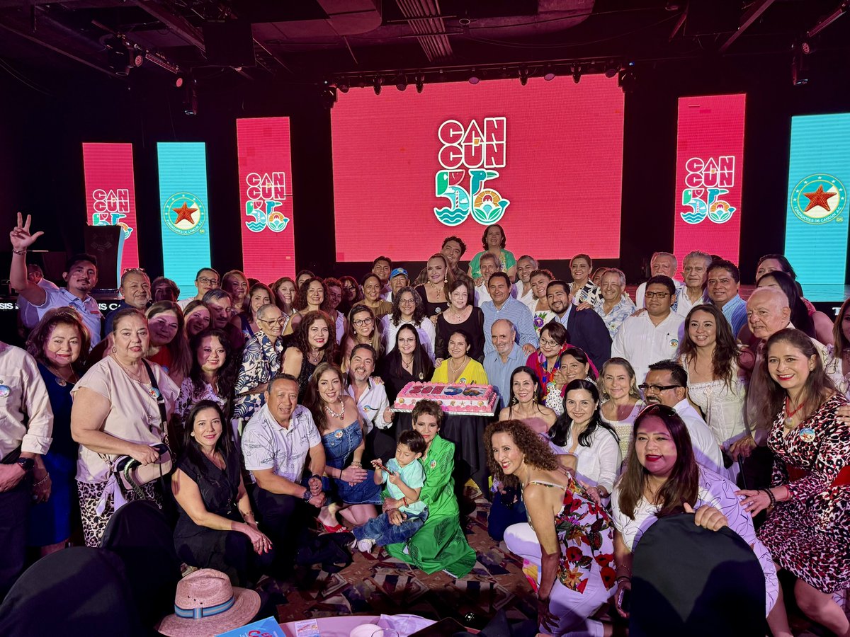 Es un honor, en lo personal y familiar, ser parte fundacional y dejar huella en nuestro querido Estado 30, Quintana Roo, y aún más en Cancún, referente turístico mundial, en sus 56 años de creación.

Desayuno conmemorativo con Fundadores de Cancún A.C., bien llamados “Los niños