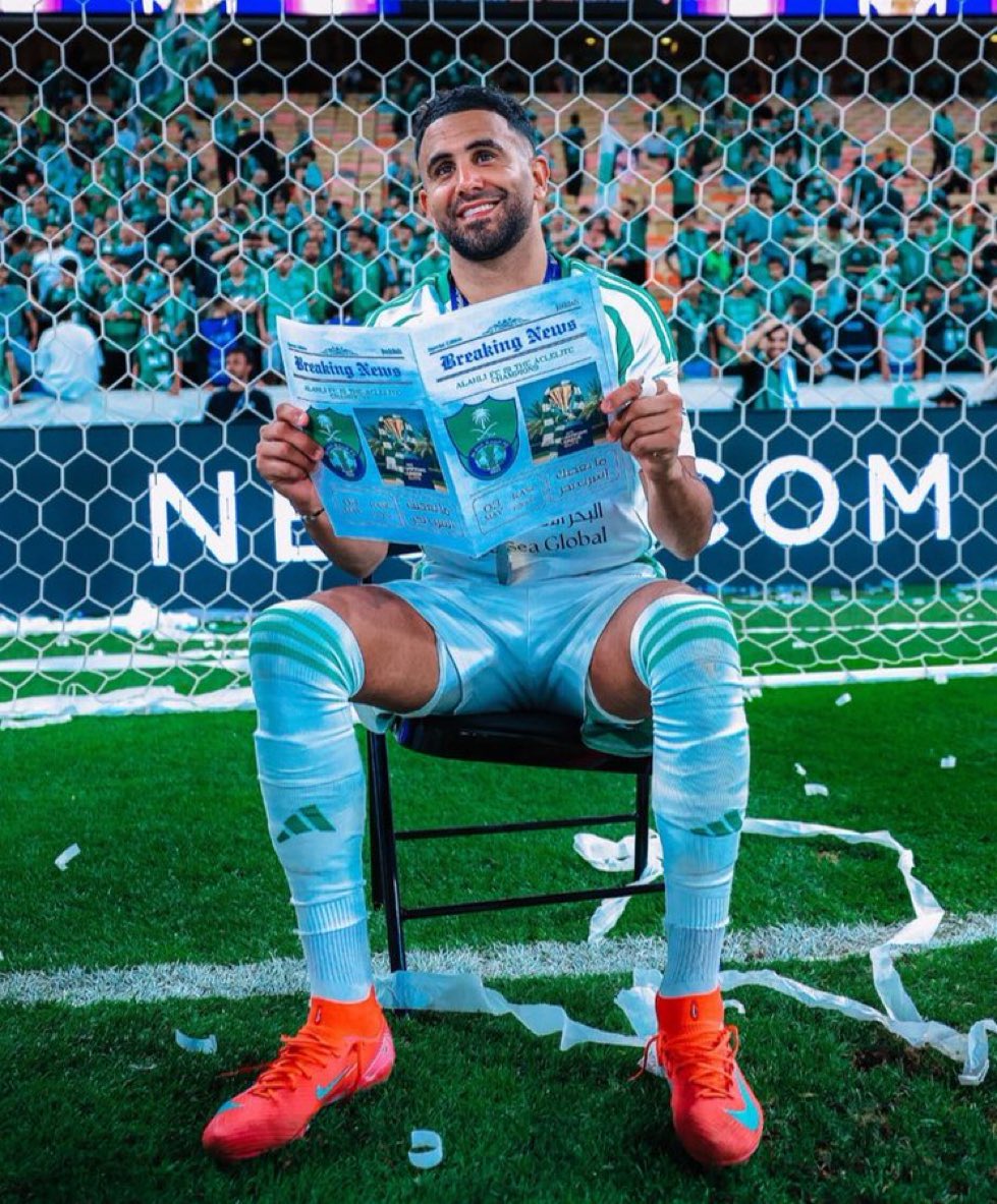 🚨OFFICIEL : Riyad Mahrez REMPORTE pour la deuxième année consécutive la LIGUE DES CHAMPIONS ASIATIQUE ! ⭐️🏆

LÉGENDE DE CE JEU 🇩🇿 <a href="/Mahrez22/">Riyad Mahrez</a> 🐐