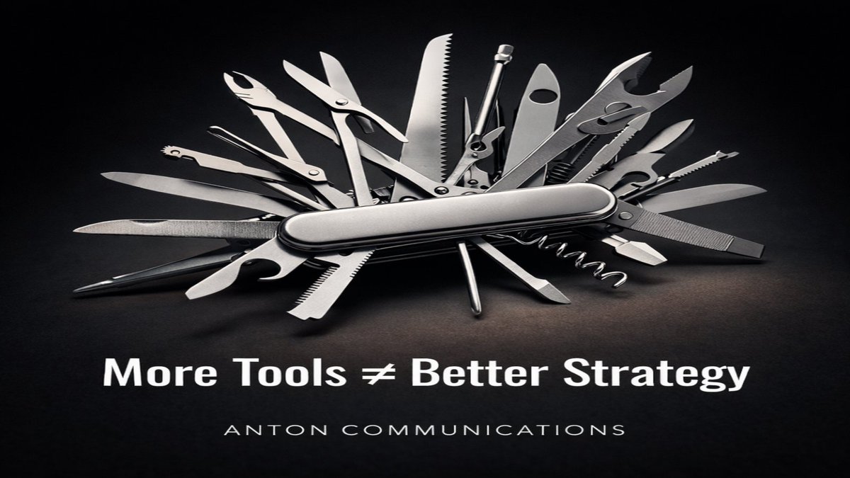 AntonPR_X's tweet image. “Full-service” is often code for:
we’ll do everything… whether it works or not.

More tools ≠ better strategy.

#ClarityOverNoise #MarketingStrategy #RealEstateMarketing
