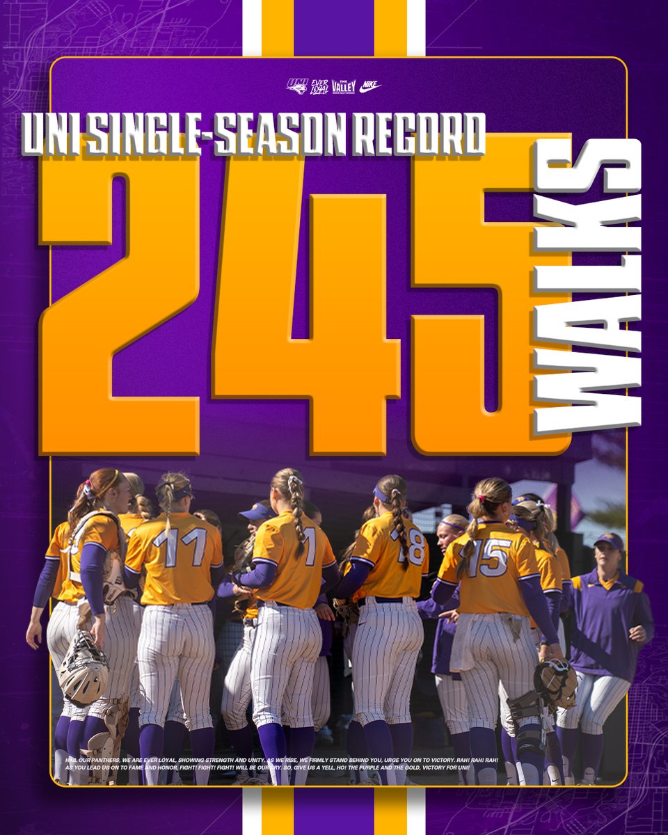 UNI Softball tweet media