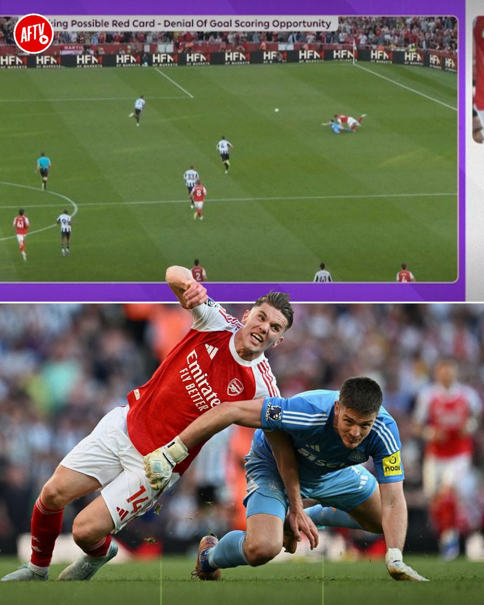 Should Nick Pope have been sent off for his challenge on Viktor Gyokeres? 🤔