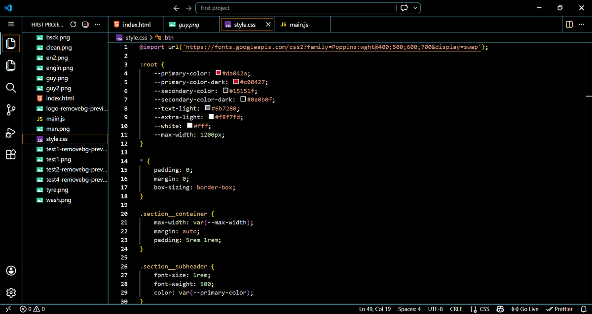 PhilipAden93118's tweet image. I'm currently building  a car service website.
But this time I'm working on mobile view first.
#webdevelopment