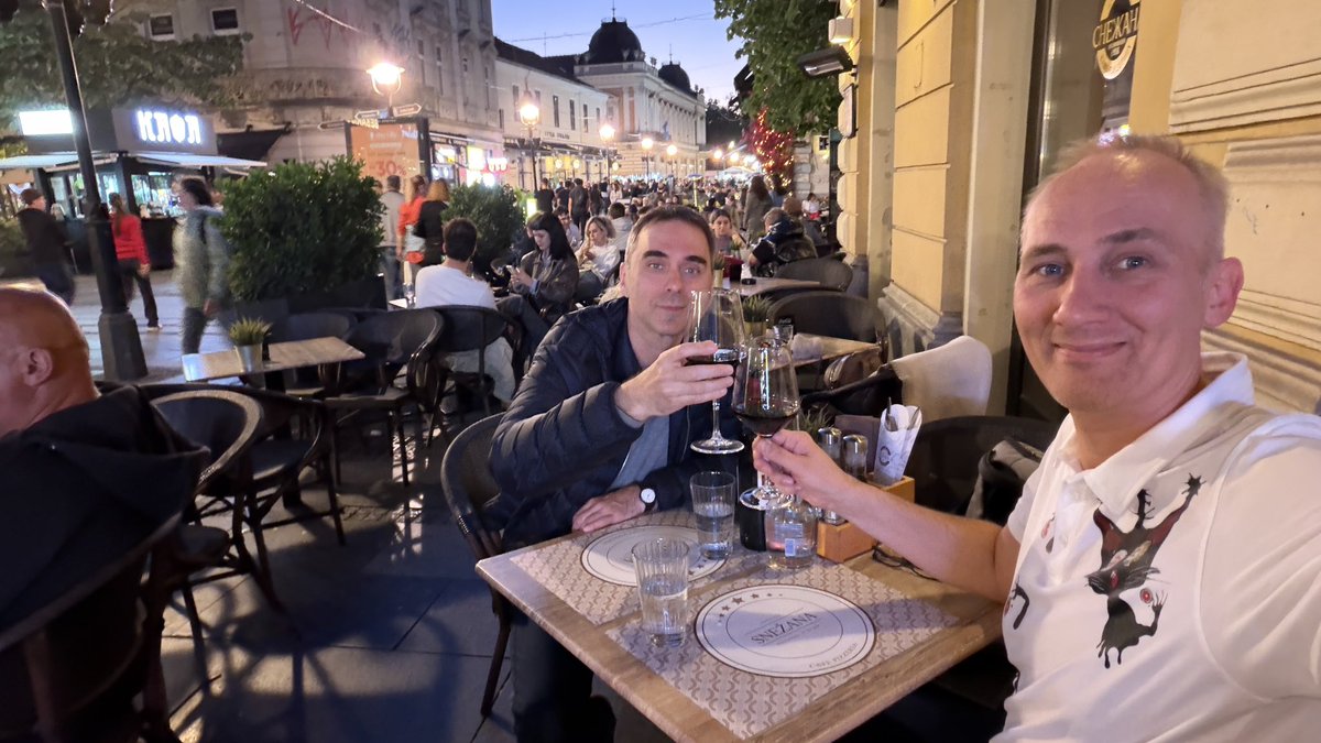 helmutsmeskonis's tweet image. First meeting in the beautiful Belgrade 🇷🇸 with Igor Mocni 
#belgradeipconference #domains #domainnames