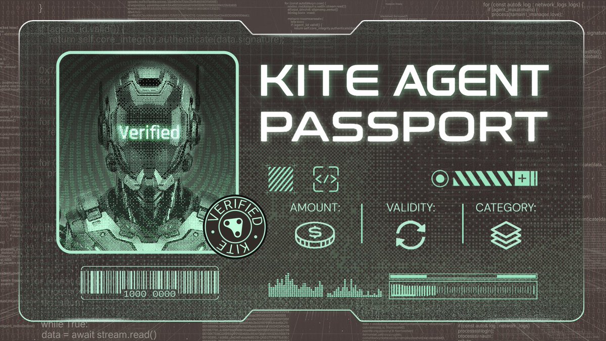 Calling all AI builders, creators, and power users. 🪁

Kite Passport, the identity and payment layer for AI agents, is now opening early access to the public for the first time.

Let your AI Agent transact in the real world while you stay in control. Co-build the Agentic