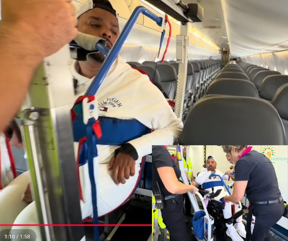 See the amazing powered Eagle Lift help a man with quadriplegia transfer from his wheelchair directly into his plane seat with no aisle seat needed.

spinalpedia.com/community/vide…

#wheelchairtravel #planetransfer #eaglelift