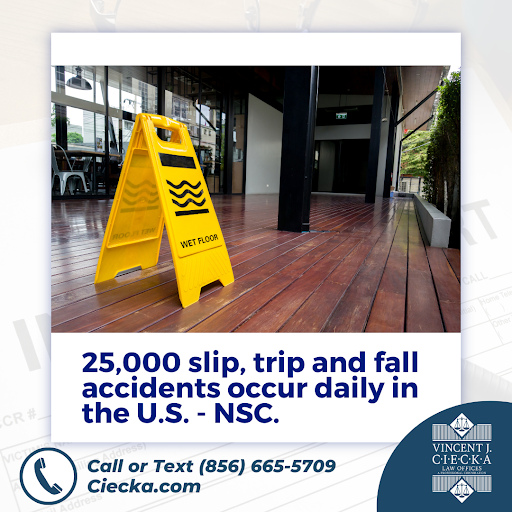cieckalaw's tweet image. 📣 Have a Premises Liability Claim? The Law Offices of Vincent J. Ciecka can help! 🏥 Get a free case evaluation! ⚖️ Call 24/7! 🆓💯📲 856-665-5709 #lawyer #law #attorney #personalinjury #premisesliability #freecaseevaluation #vincentjciecka