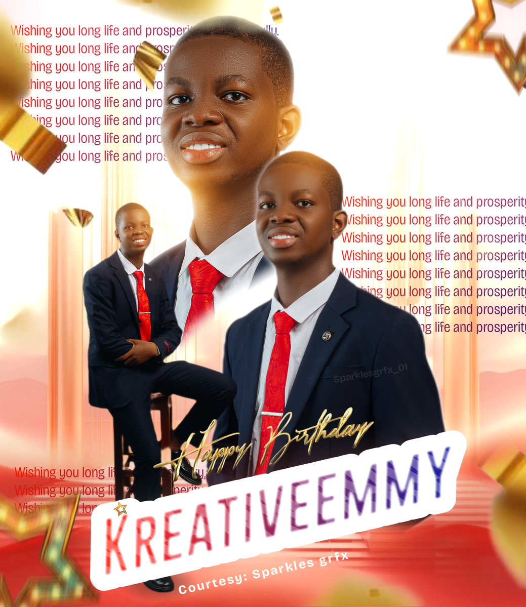 Sparklesgrfx01's tweet image. Anoyher clean birthday flyer design by me

Happy Birthday to an amazing creative Wishing you endless joy and success.
Need a custom birthday flyer or graphic design?
📩 DM me let’s bring your ideas to life.

#GraphicDesign #BirthdayFlyer #CreativeDesigner #Designer #SparklesGrfx