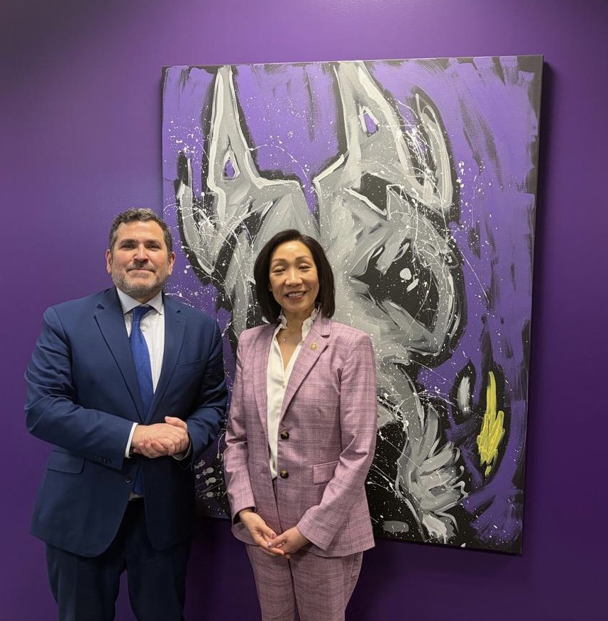 ecsavva's tweet photo. Great to be back at my alma mater @ualbany and to have engaged with Provost/Senior VP Carol Kim, VP Fardin Sanai &amp; VP Michael Christakis, for forward-looking discussions in view of the University's long association with 🇨🇾. Looking forward to tonight's  @ualbanyalumni awards! https://t.co/ayZ1Z9BbX6