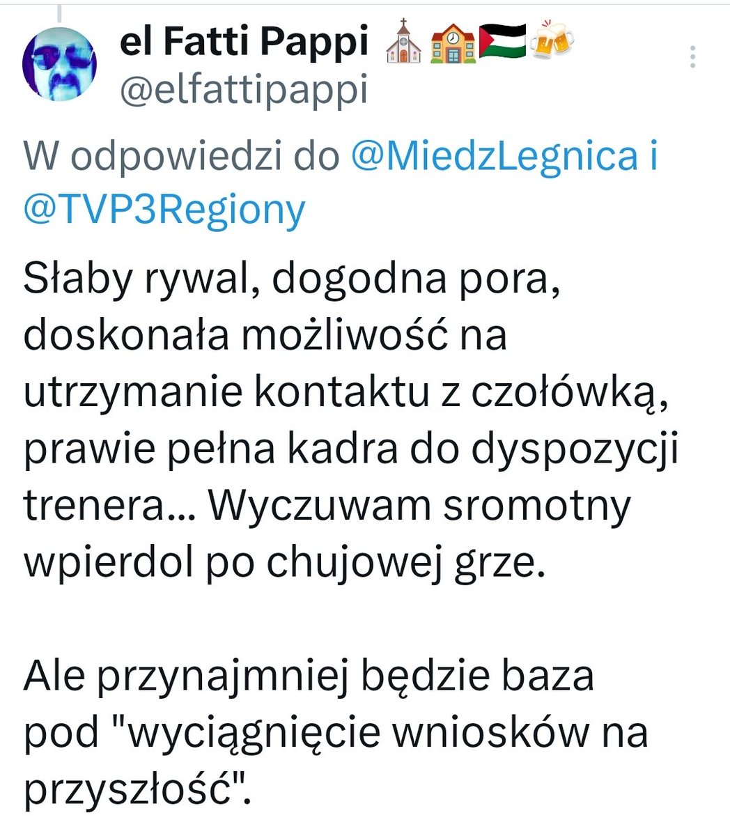 el Fatti Pappi ⛪🏫🇵🇸🍻 tweet media