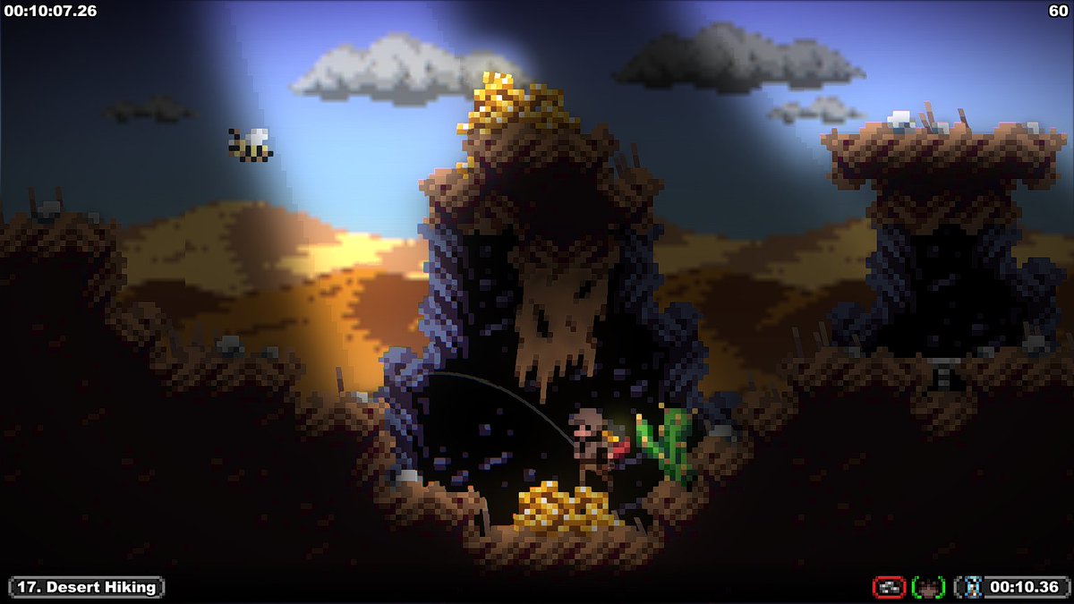 ApapappaGames's tweet photo. Some more screenshots from Trouble Thief.
It's out now on Itch, feedback appreciated.
https://t.co/F92M03rHhk

#screenshotsaturday #gamemaker #gamedev #indie #pixelart #gaming #indiedev #retro #speedrun https://t.co/NqYIQWfHDg
